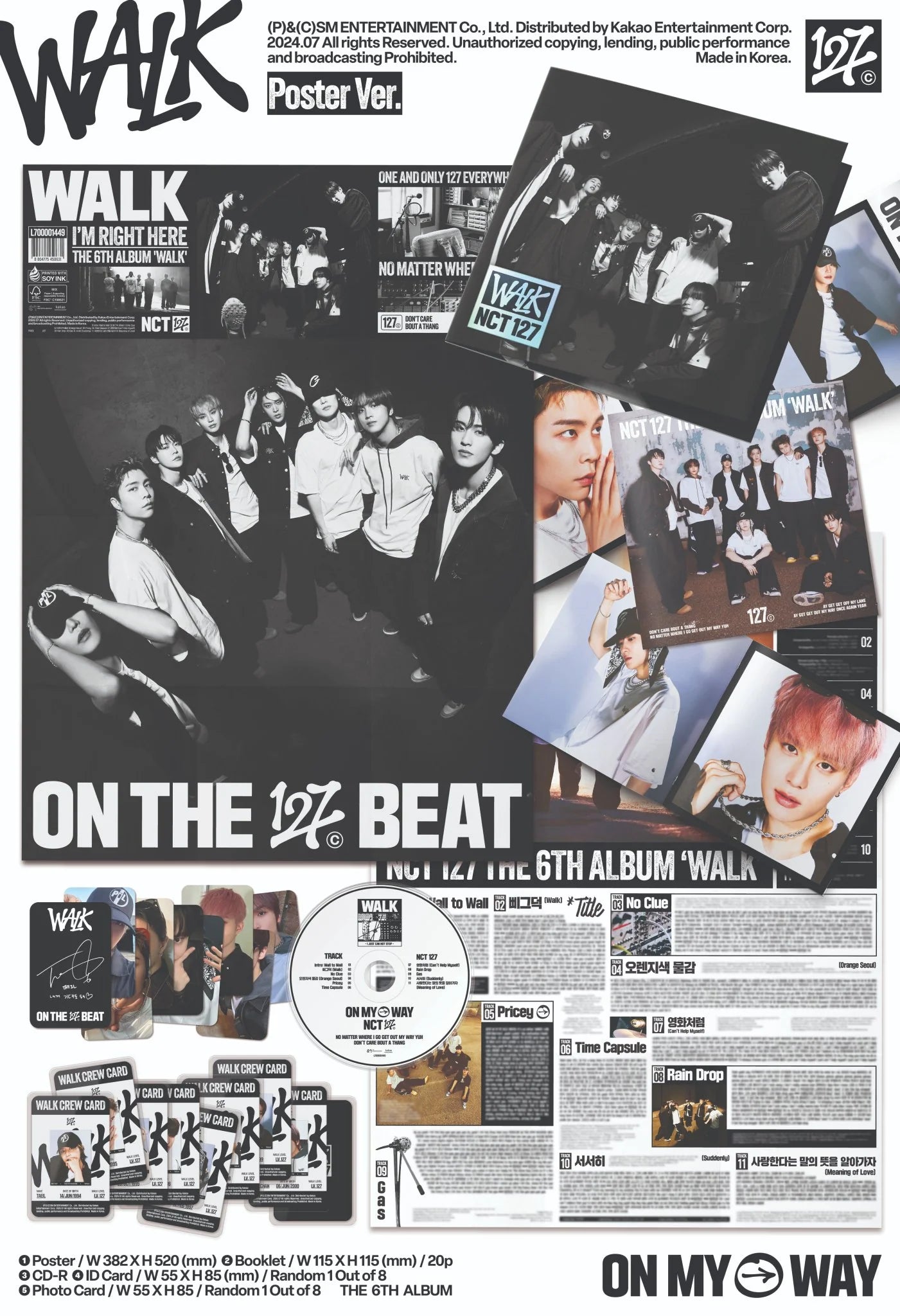 NCT 127 (엔시티 127) 6TH ALBUM WALK