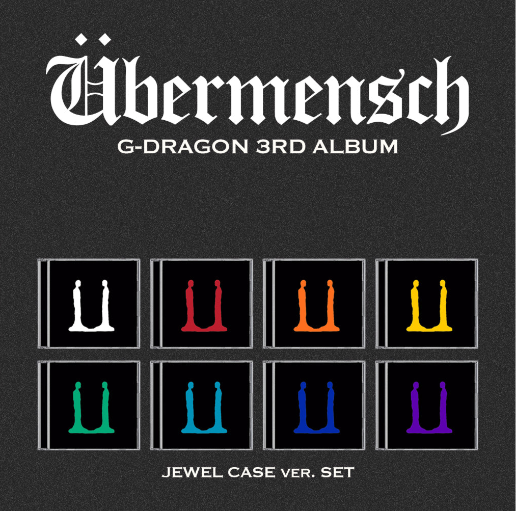 G-DRAGON (지드래곤) 3RD ALBUM ÜBERMENSCH