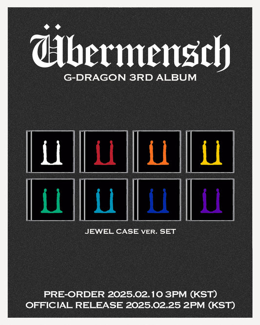 G-DRAGON (지드래곤) 3RD ALBUM ÜBERMENSCH