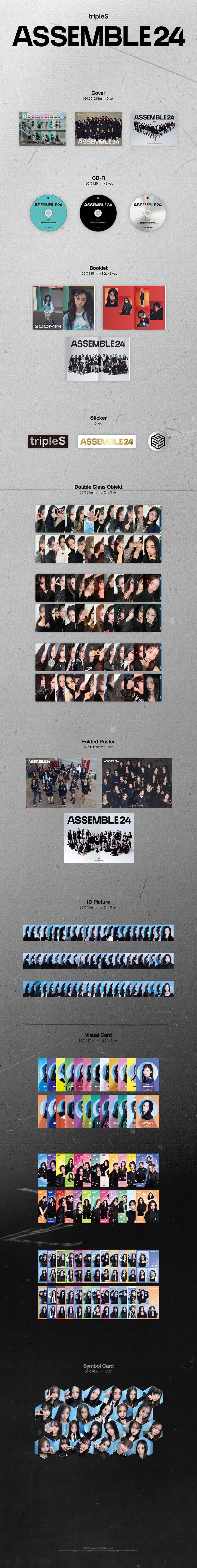 TripleS (트리플에스) ASSEMBLE24 ALBUM