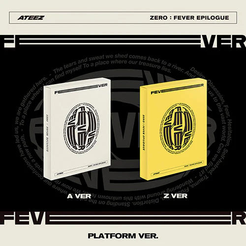 ATEEZ (에이티즈) ALBUM - ZERO : FEVER EPILOGUE PLATFORM VER (RANDOM)