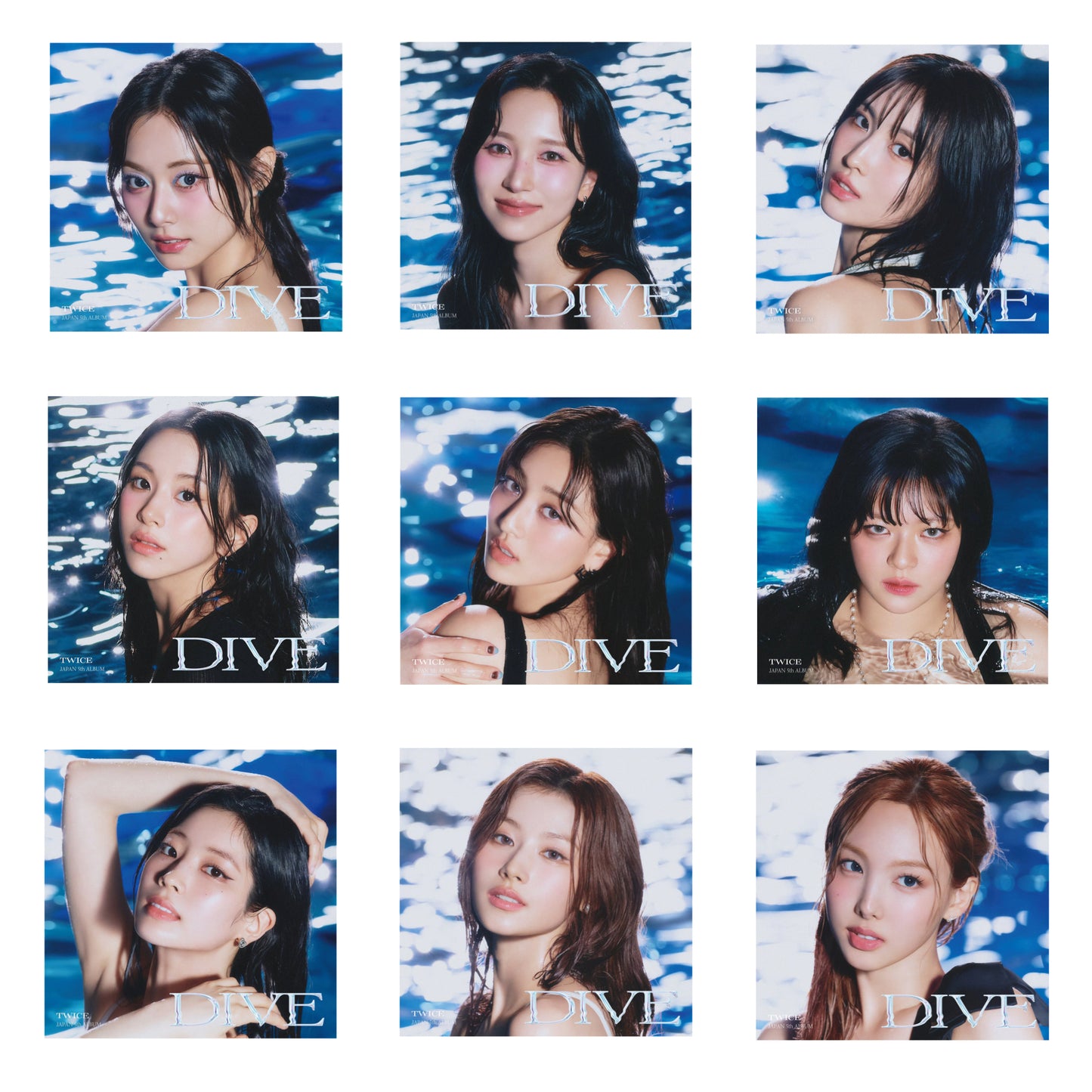 TWICE (트와이스) 5TH JAPAN ALBUM DIVE