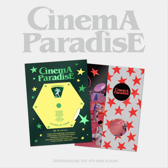 ZEROBASEONE (제로베이스원) 4TH MINI ALBUM CINEMA PARADISE