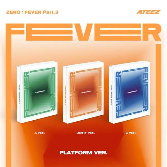 ATEEZ (에이티즈) ALBUM ZERO : FEVER PART.3 PLATFORM VER (RANDOM)