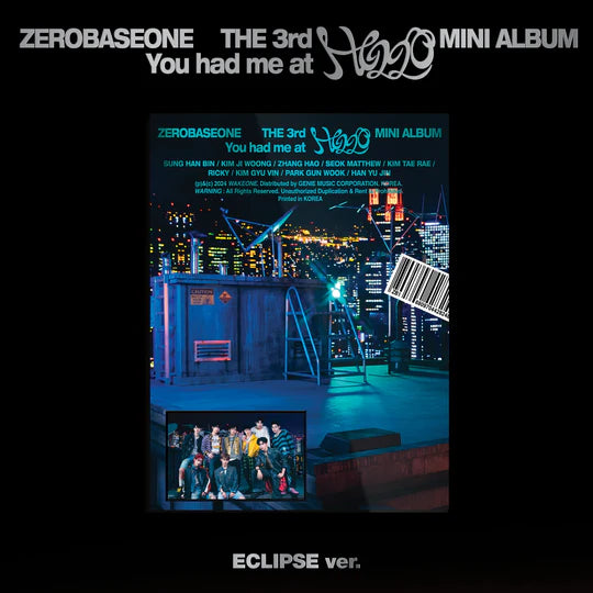 ZEROBASEONE (제로베이스원) 3RD MINI ALBUM YOU HAD ME AT HELLO