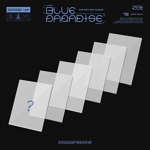 ZEROBASEONE (제로베이스원) 5TH MINI ALBUM BLUE PARADISE