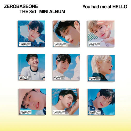 ZEROBASEONE (제로베이스원) 3RD MINI ALBUM YOU HAD ME AT HELLO